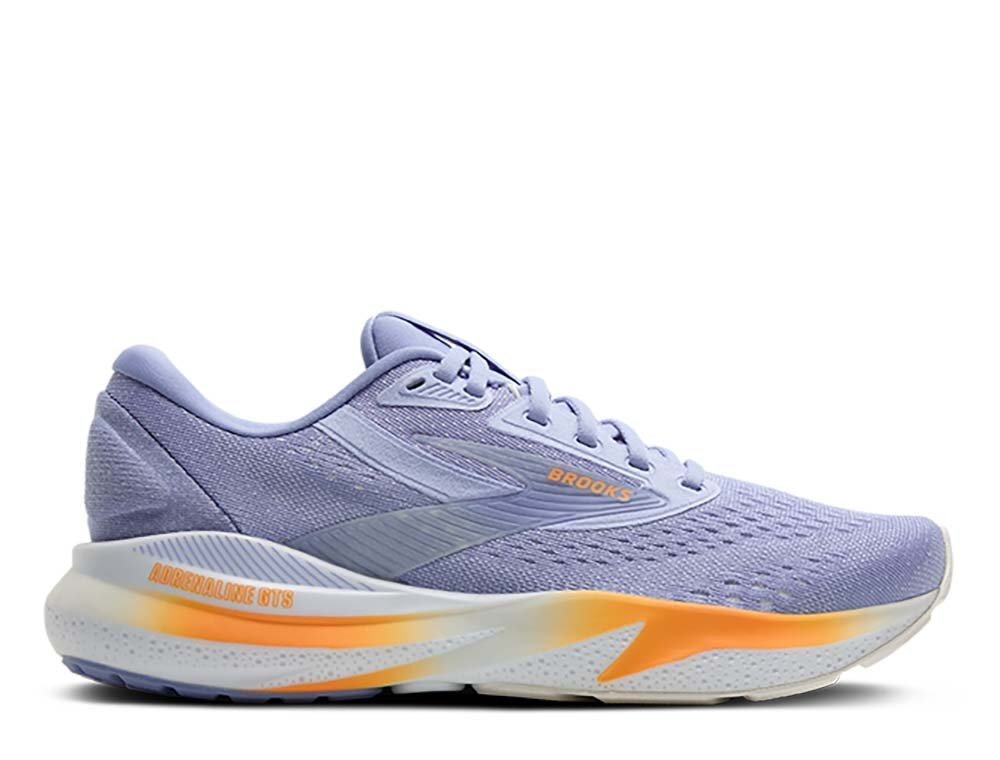 Кроссовки для бега женские Brooks Adrenaline GTS 24 Фиолетово-Оранжевые