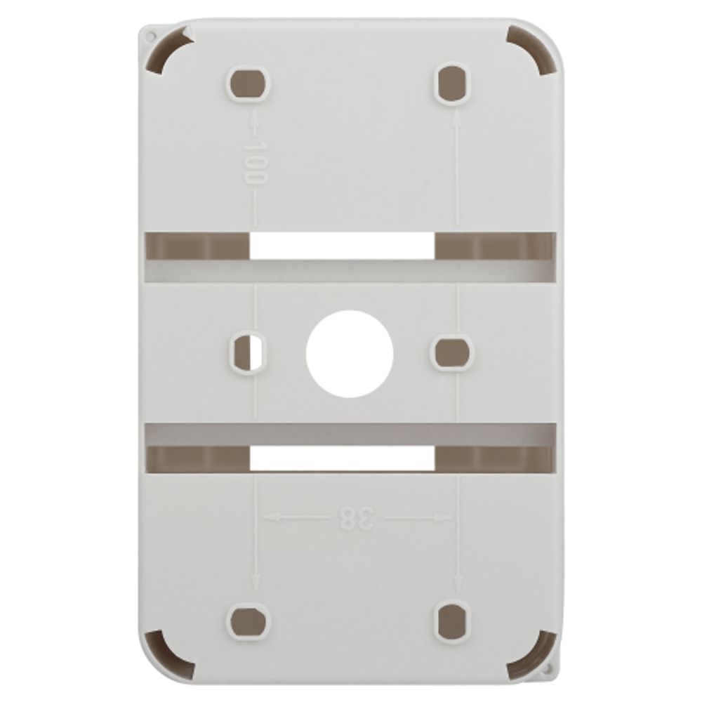 Корпус пластиковый навесной ЭРА SIMPLE КМПн 1/4 IP20 белый