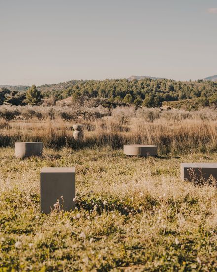 Rustella Журнальный столик из цемента 80 x 60 см