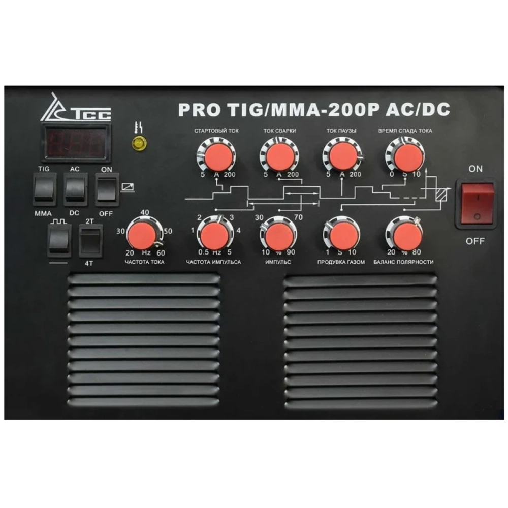 ТСС PRO TIG/MMA-200P AC/DC сварочный инвертор tig 067093