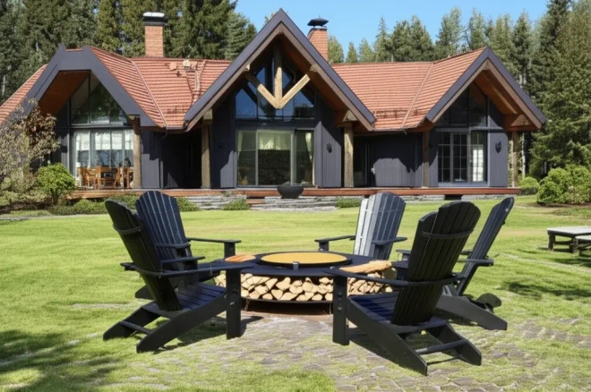 Костровая зона Up!Flame Хай-тек