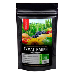 Гумат калия + 10 Micro 1 кг Органоминеральное удобрение