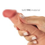 Фаллоимитатор Hyperion с подвижной кожей Fantasy Toys 18,5 см