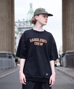 Толстовка Hardlunch Crew с коротким рукавом черная