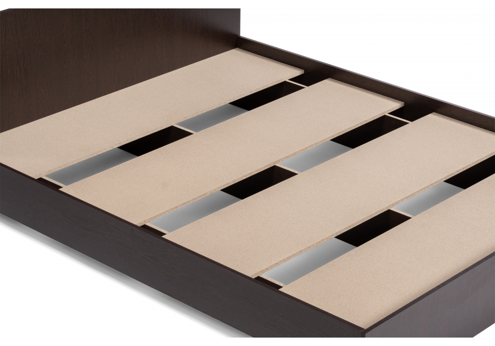 Кровать Woodville Адайн 160х200 венге, венге