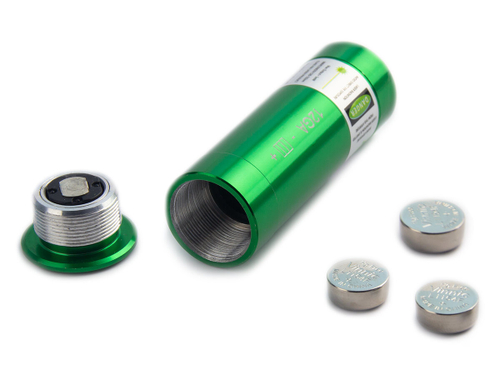 Лазерный патрон ShotTime ColdShot 12х60, кнопка вкл/выкл, зелёный (ST-LS-12-PB-G)