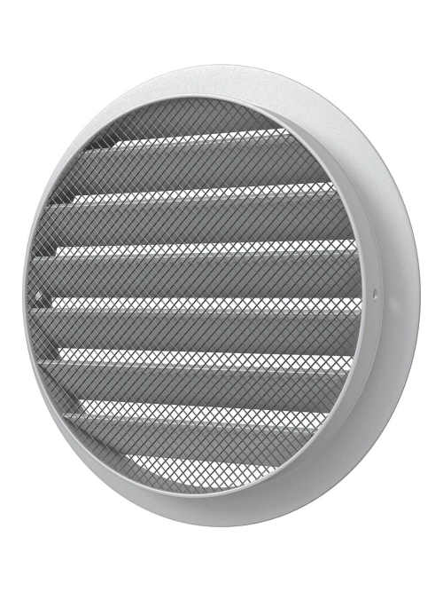 Решетка вент. D150 с фланцем D125 АЛЮМИН. 12,5РКМ ERA