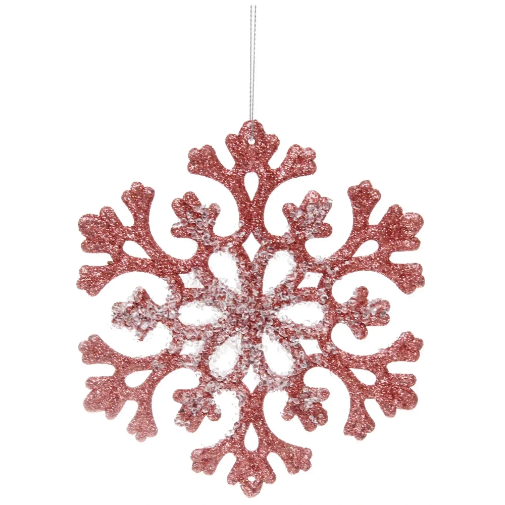 Подвеска «Снежный день» 10 см, Янтарь