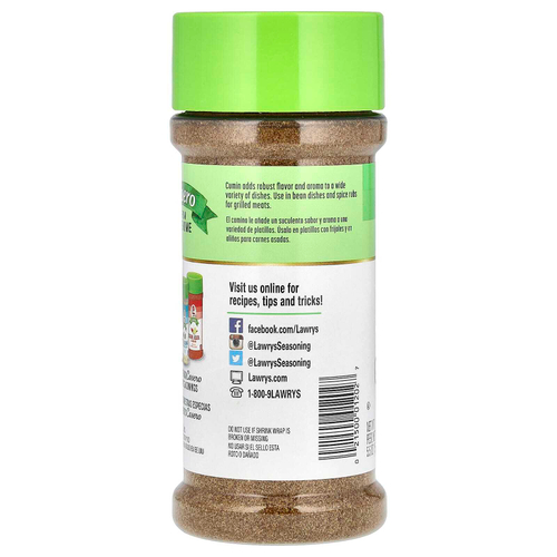 Lawry's, Casero, молотый тмин, 155 г (5,5 унции)