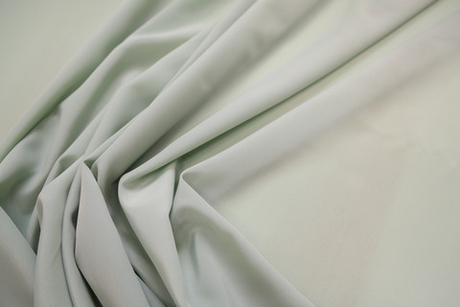 Креп плательный светло-серо-зеленый