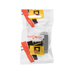 Компьютерная розетка RJ-45 модульная, кат.6А, "Avanti", "Закаленная сталь", 1 модуль