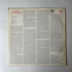 Винтажная виниловая пластинка LP Anton n Dvorak Дворжак, Jaroslav Krombholc, Prague Radio Symphony Orchestra, Dvorak Overtures (Чехословакия 1979) Quadraphonic