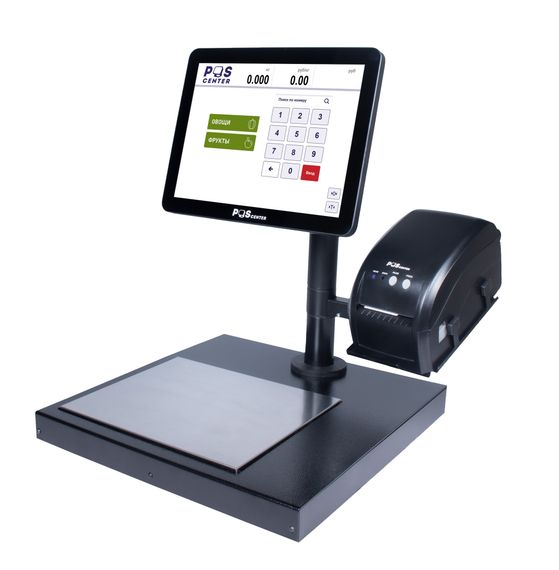 Комплекс этикетирования POScenter SMART 15-2.5 (весы с чекопечатью)