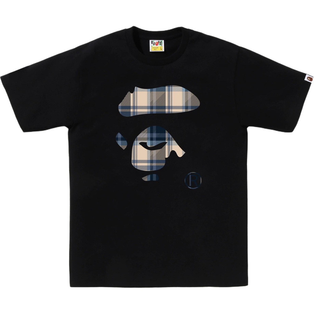 A Bathing Ape Bathing Ape Check Fw25 Футболка