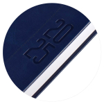 Ежедневник датированный А5 176л. 2025г синий кожзам "ESCALADA. ИЛОН МАСК" (Феникс+)