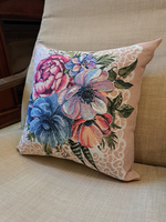 Декоративный гобеленовый чехол для интерьерной подушки Загадка 1 38*38