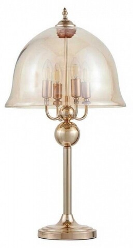 Настольная лампа декоративная LUMINA DECO Helmetti LDT 6821-4 GD