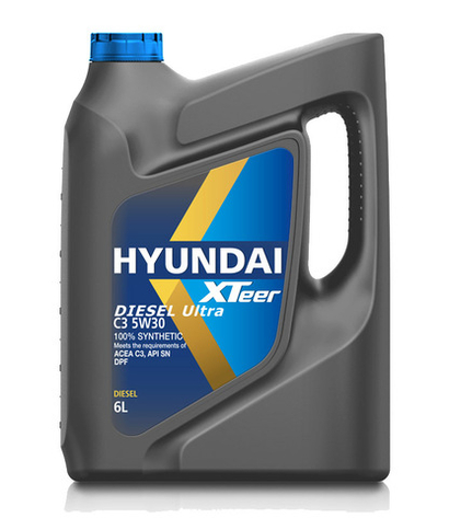 Масло HYUNDAI XTeer D700 5W30 C2/C3 (6л) синтетика
