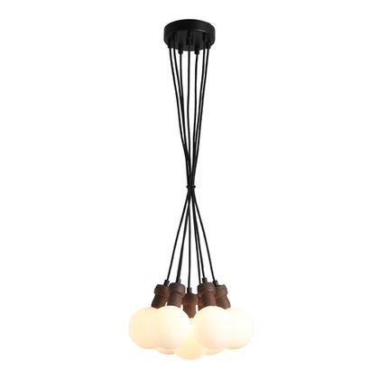 Светильник подвесной ST-Luce Черный/Белый G9 7*5W CORK sl6226.403.07