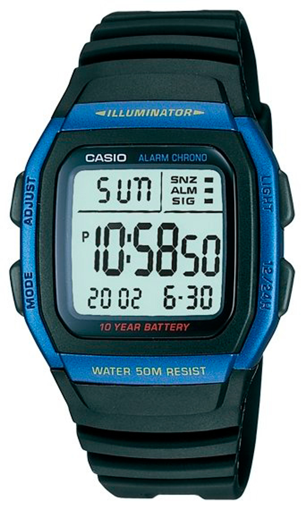 Мужские наручные часы Casio W-96H-2A