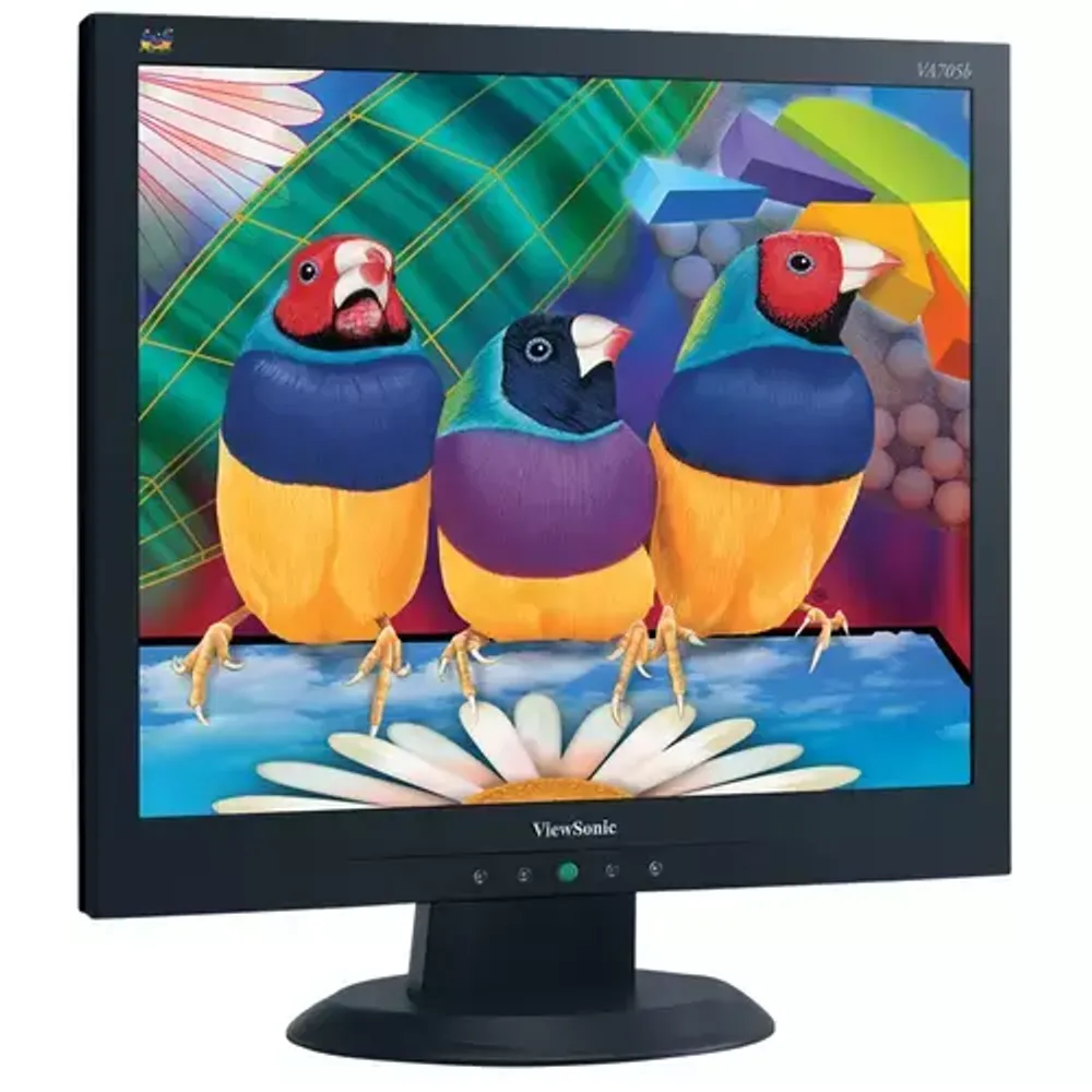 Монитор ViewSonic TFT 17&quot; VA705B 5ms Black 250cd 1000:1