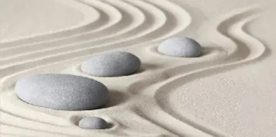 Декоративная плитка ALMA Ceramica DWU09RLX034 Relax 50x24.9 бежевая / серая глянцевая с изображением