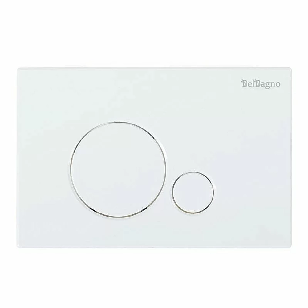 Унитаз подвесной BelBagno Amanda BB051CHR безободковый, с крышкой микролифт, с инсталляцией и белой кнопкой