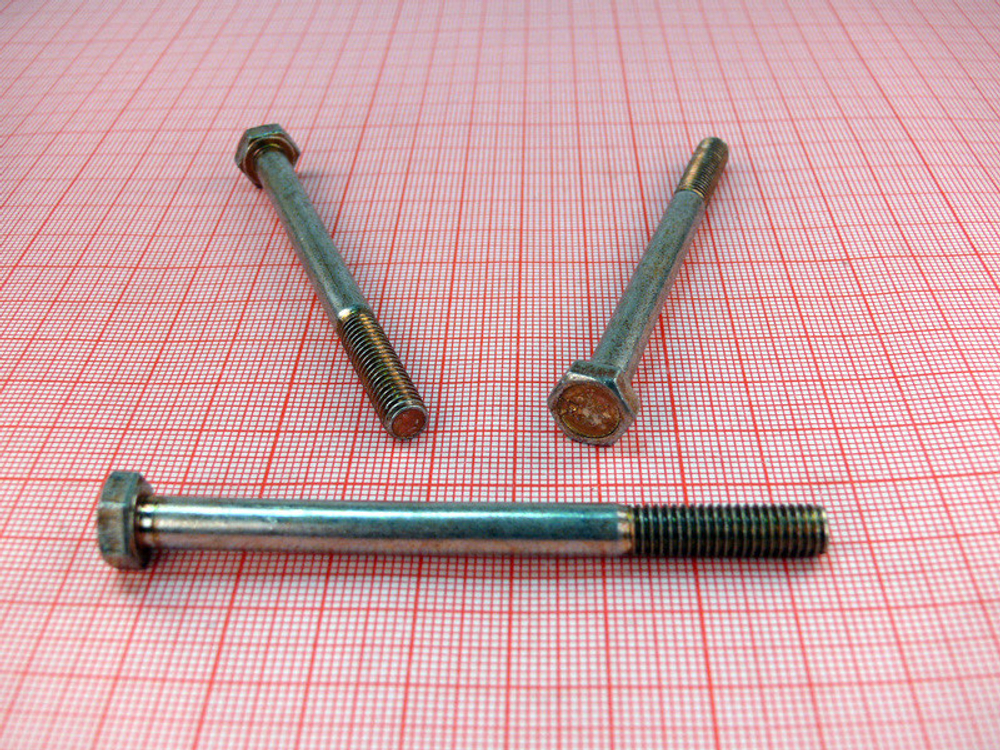 Болт 6х 75 крышки стартера  (ОАО «БелЗАН»)  (уп25\50шт)