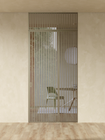 Распашная алюминиевая перегородка Minoli 13