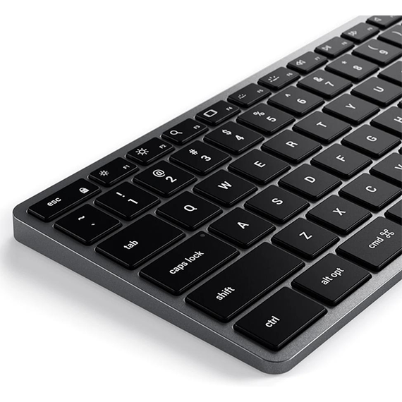 Клавиатура проводная Satechi Slim W3 (ST-UCSW3M-RU) серый космос