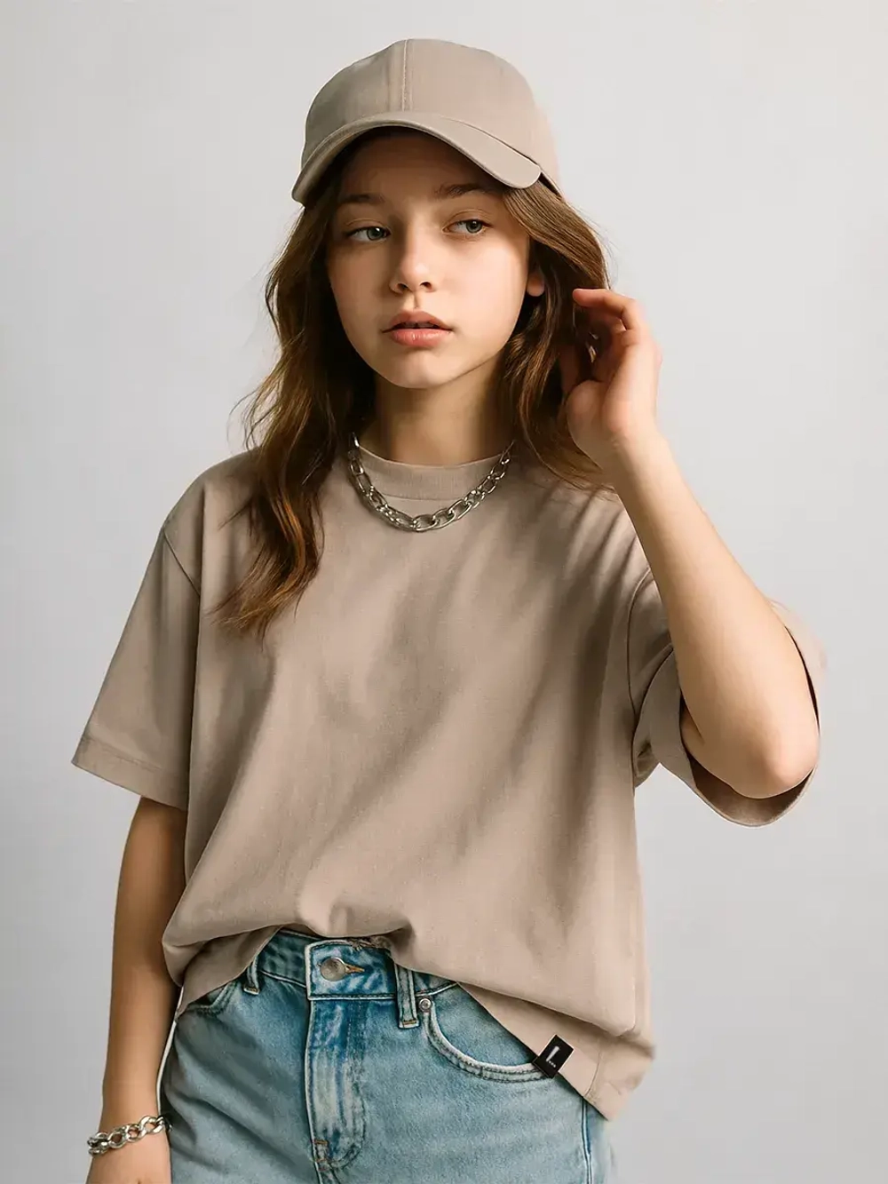 Футболка для девочки в школу