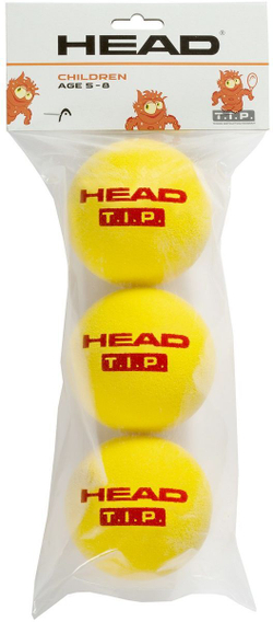 Детские теннисные мячи Head T.I.P. Red Foam Ball 3P