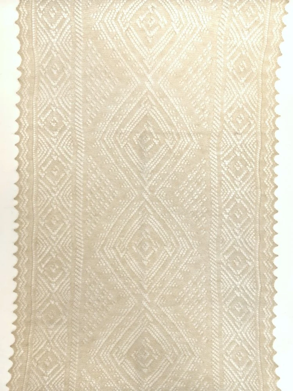 Оренбургский пуховый палантин А14060-31 светло-бежевый