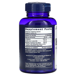 Life Extension Optimized Tryptophan Plus 90caps, Триптофан