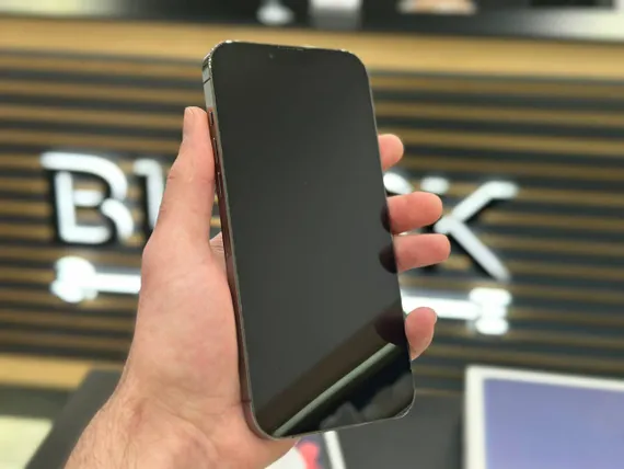 Б/У Телефон Apple IPhone 13 Pro Max 128 Gb 76% Black (LDW1R9X6CJ)