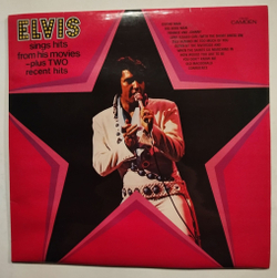 Винтажная виниловая пластинка LP Elvis Presley Sings Hits From His Movies (UK 1972)