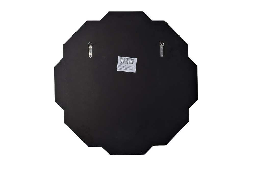 Зеркало настенное 80x80см Garda Decor с зеркальной восьмигранной рамой