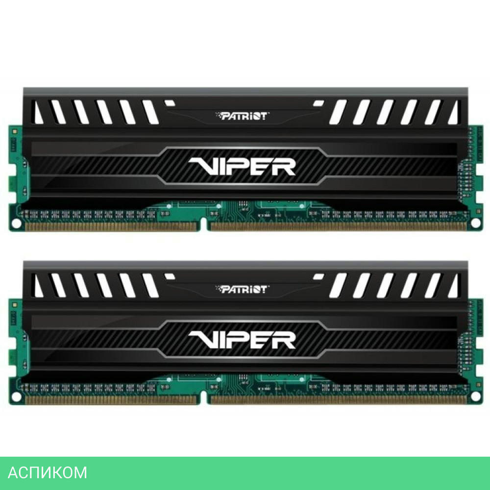 Оперативная память Patriot DDR3-1600 16GB 2x8GB PC-12800 (PV316G160C0K)