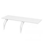 Навесная длинная боковая полка Дэми СУТ.24.230 для столов СУТ.14, СУТ.17, СУТ.24, СУТ.25