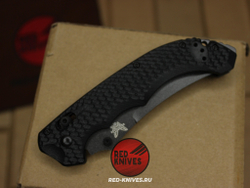 Нож Benchmade Mini Bedlam PS Black 865SBK - черная рукоять, темный клинок