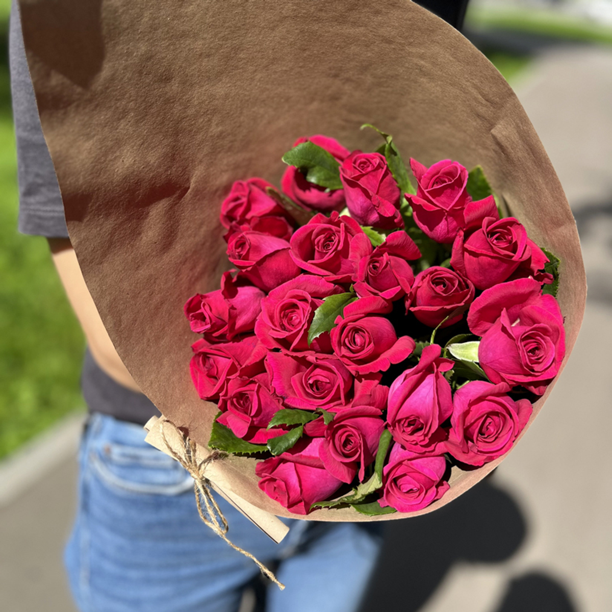 🌸 букетики Бэль Рив (Belles Rives) — 21 роза на 40 см — 8 марта у Феи