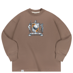 Лонгслив HAIDED EXCEPTIONAL Mokko