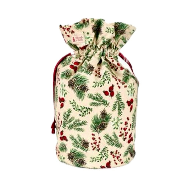 Мешок декоративный "Бонни", ветки хвои18