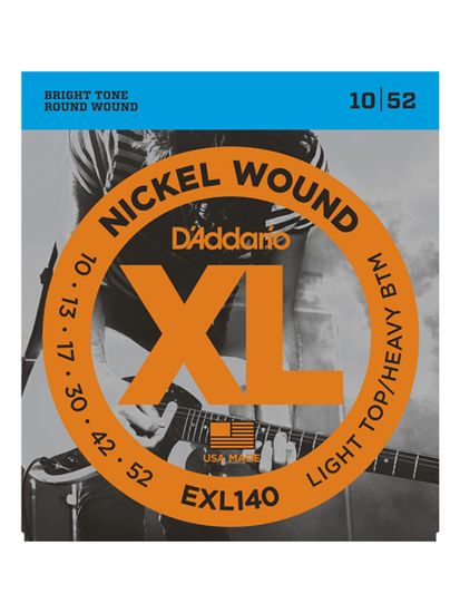 Струны для электрогитары 10-52 D'ADDARIO EXL140