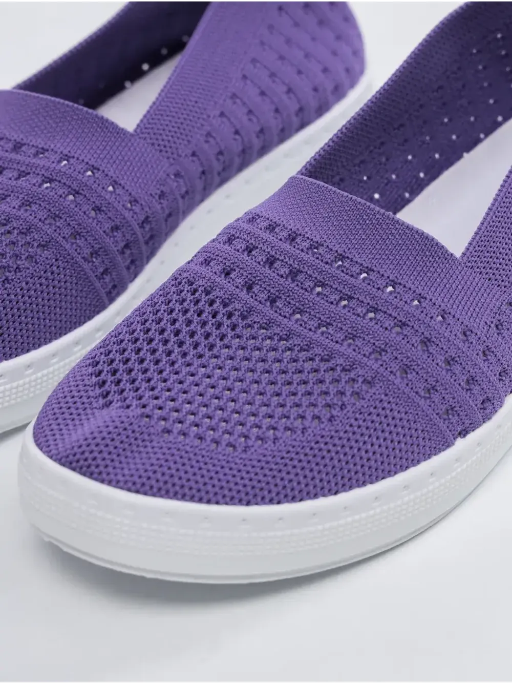 Мокасины летние текстильные