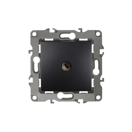 12-3101-05 ЭРА Розетка TV одиночная, IP20, Эра12, антрацит