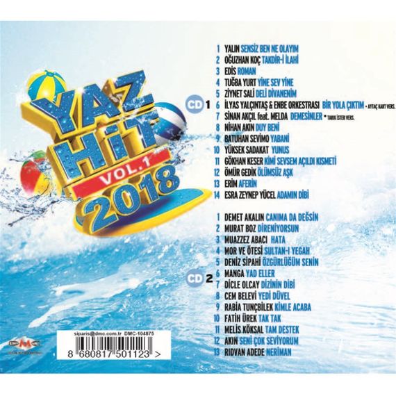 Yaz Hit 2018 Vol.1 (2 CD)