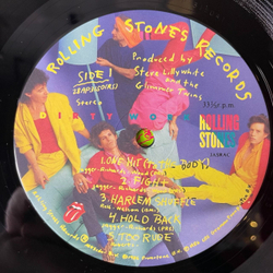 Винтажная виниловая пластинка LP Rolling Stones Dirty Work (Japan 1986) (No Obi) Harlem Shuffle