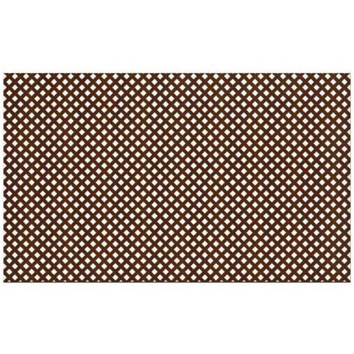 Панель перфорированная ХДФ Presko Глория для радиатора 600х1200х3 мм орех