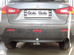 Фаркоп оцинкованный Galia M122C для Mitsubishi Eclipse Cross 2018-, Mitsubishi ASX 2010-, Citroen C4 Aircross 2012-, Peugeot 4008 2012-(паспорт и сертификат в комплекте)(без электрики)